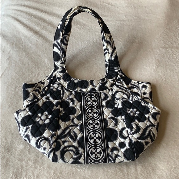 Vera Bradley Bags Vera Bradley Abby Bag In Black And White Floral